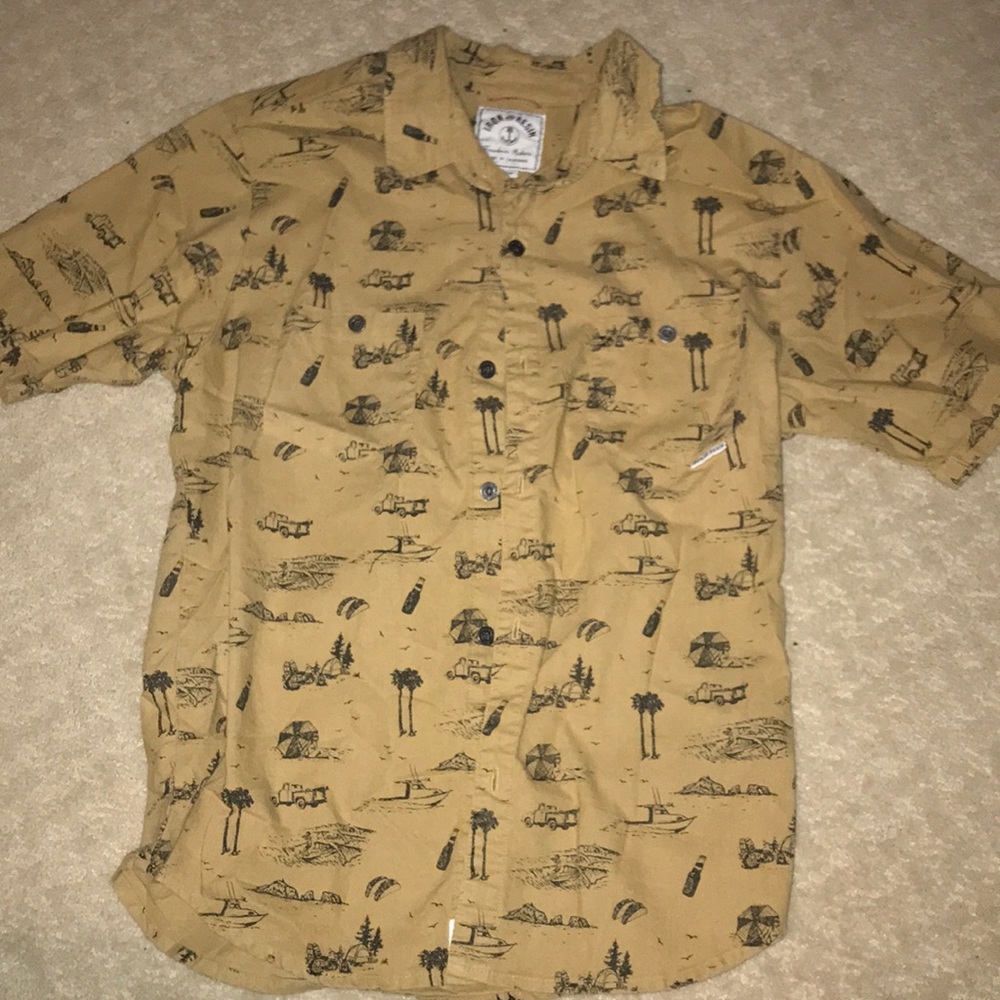 California-made Iron and Resin button down